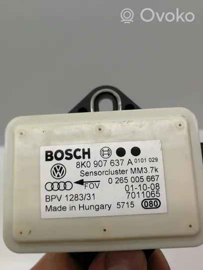 Audi A4 S4 B8 8K Czujnik przyspieszenia ESP 8K0907637A