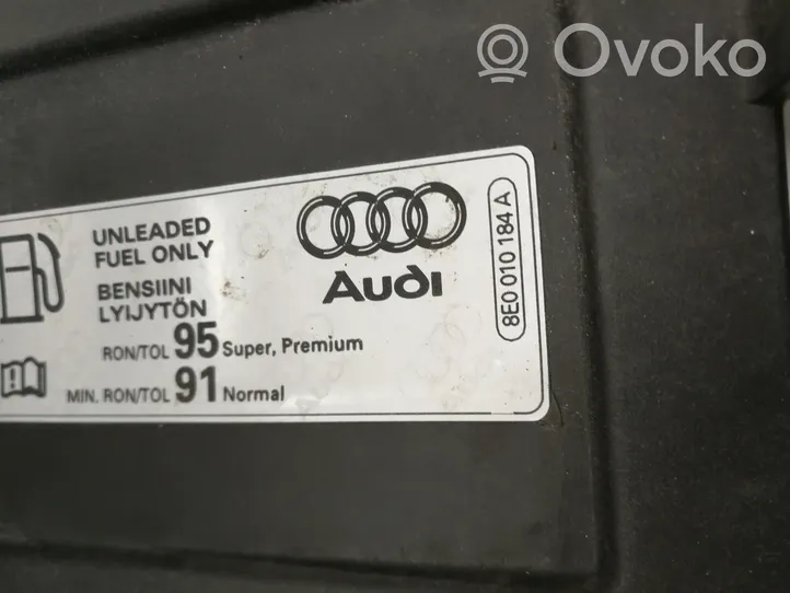 Audi A4 S4 B8 8K Polttoainesäiliön korkki 8E0010184A