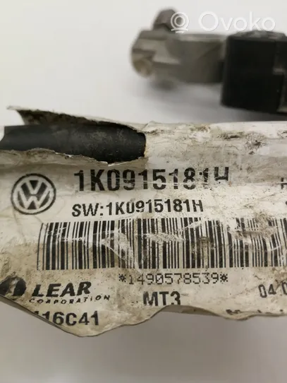 Volkswagen Caddy Negative earth cable (battery) 1K0915181H