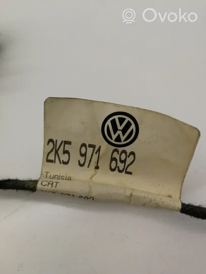 Volkswagen Caddy Wiązka przewodów drzwi bocznych / przesuwnych 2K5971692
