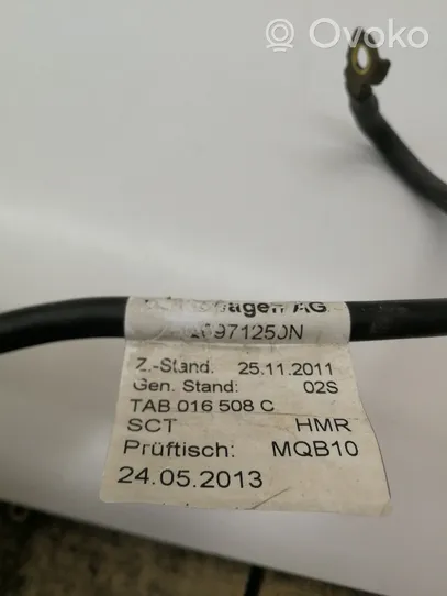 Volkswagen Golf VII Negative earth cable (battery) 5Q0971250N