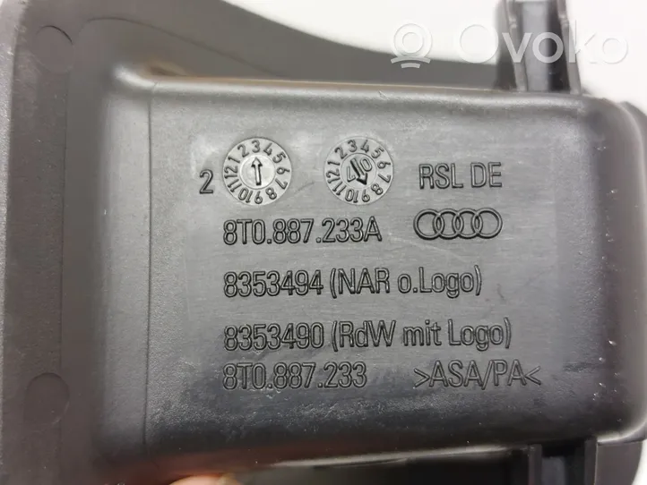 Audi A4 S4 B8 8K Couverture ISOFIX 8T0887233A