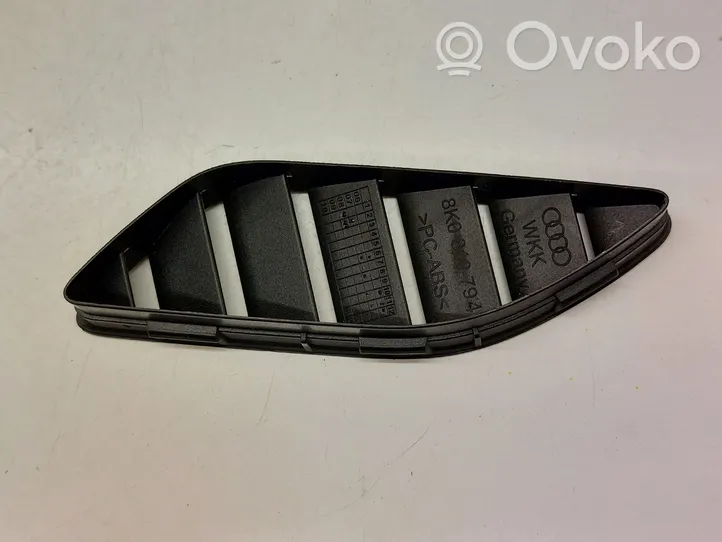 Audi A4 S4 B8 8K Garniture, panneau de grille d'aération 8K0819794