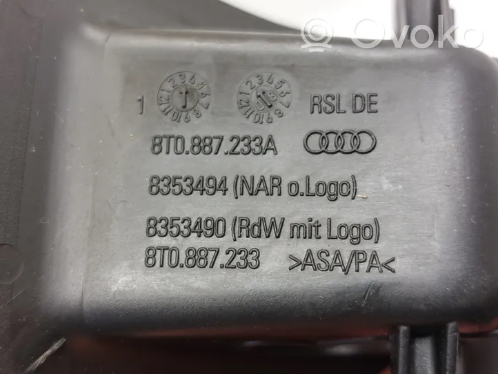 Audi A4 S4 B8 8K Osłona / zaślepka ISOFIX 8T0887233A