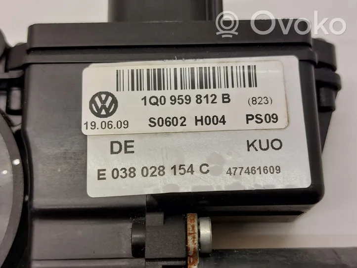 Volkswagen Eos Aizmugurē loga pacēlāja motoriņš 1Q0959812B