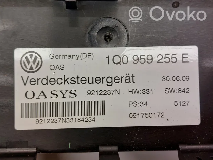 Volkswagen Eos Centralina per tetto convertibile 1Q0959255E