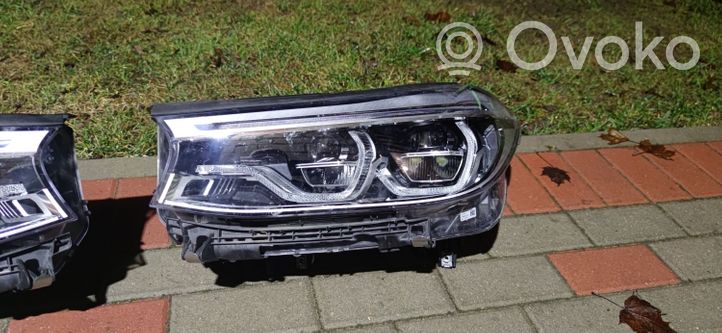 BMW 6 G32 Gran Turismo Lot de 2 lampes frontales / phare 7496446