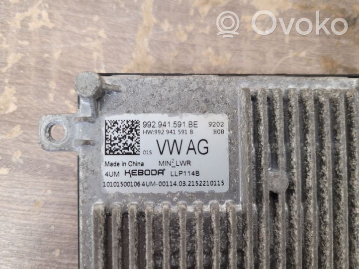 Volkswagen Golf VIII Module de ballast de phare Xenon 992941591BE