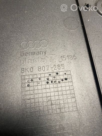 Audi A4 S4 B8 8K Cornice porta targa 8K0807285