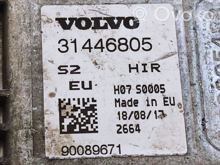 Volvo S90, V90 Modulo di zavorra faro Xenon 31446805