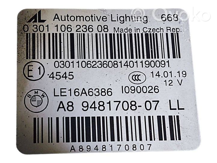 BMW 3 G20 G21 Lampa przednia 9481708