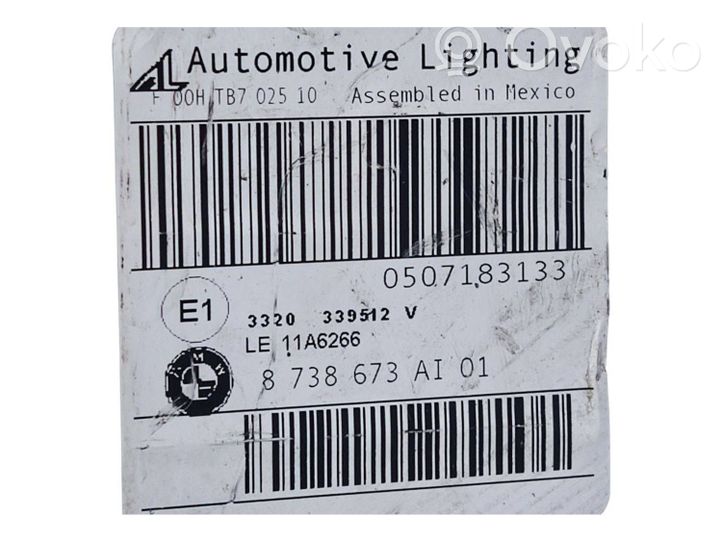 BMW X5 F15 Lampa przednia 8738673