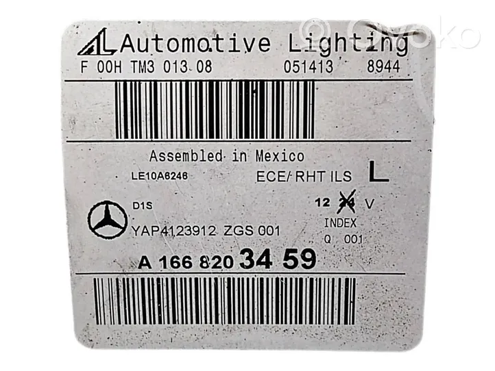 Mercedes-Benz GLE (W166 - C292) Lampa przednia A1668203459