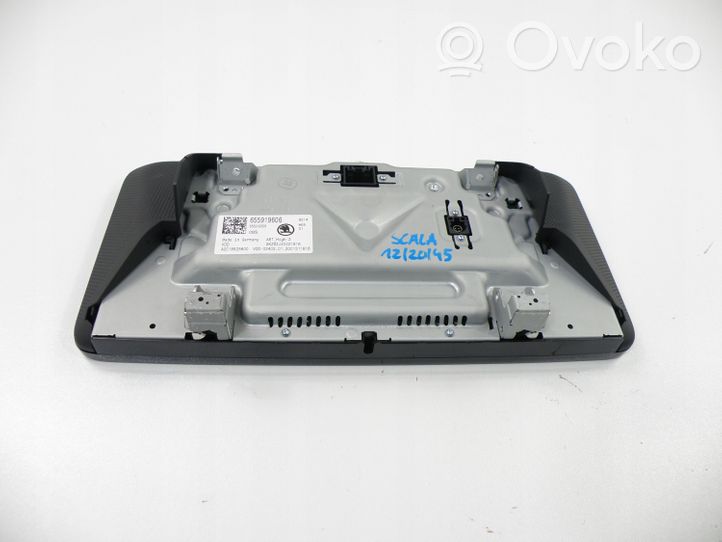 Skoda Scala Unità principale autoradio/CD/DVD/GPS 655919606