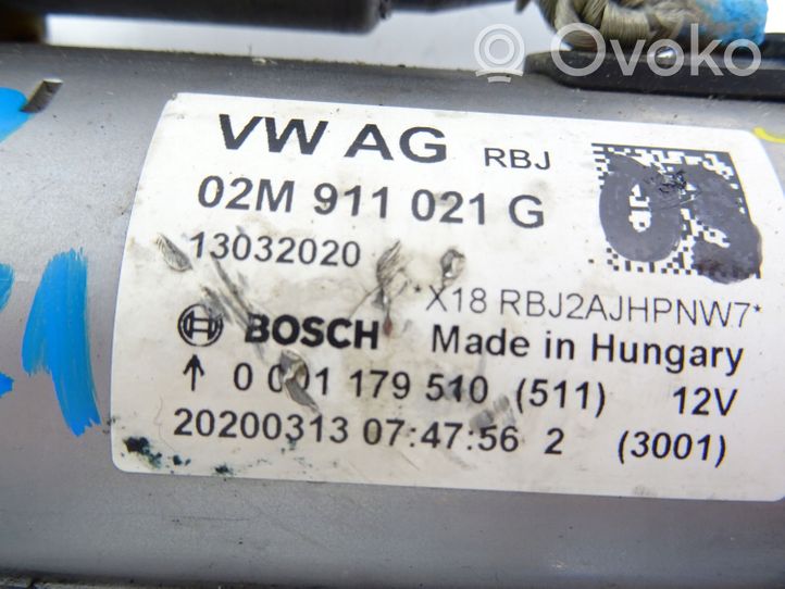 Volkswagen Up Starter motor 02M911021G