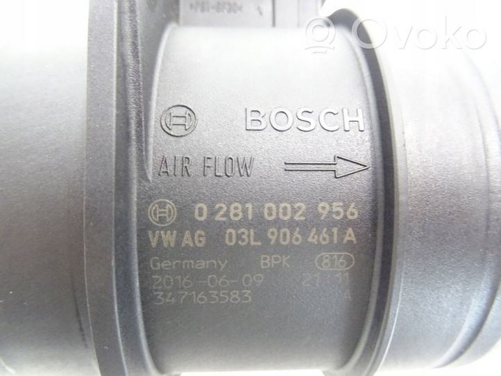 Audi A4 S4 B9 Mass air flow meter 03L906461A