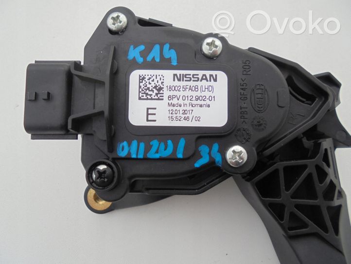 Nissan Micra K14 Accelerator throttle pedal 180025FA0B