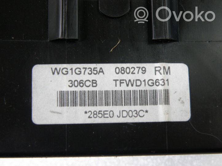 Nissan Qashqai+2 Pysäköintitutkan (PCD) ohjainlaite/moduuli 285E0JD03C
