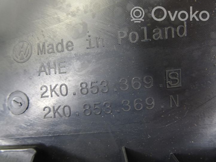 Volkswagen Caddy Listwa progowa przednia / nakładka 2K0853369S