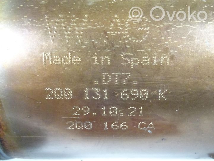 Seat Arona Filtr cząstek stałych Katalizator / FAP / DPF 2Q0131701AE