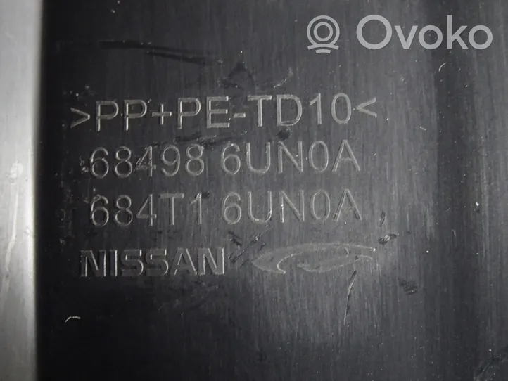 Nissan Qashqai J12 Rivestimento estremità laterale del cruscotto 684986UN0A