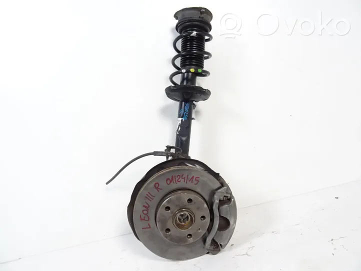 Seat Leon (5F) Front wheel hub spindle knuckle 5Q0256Q