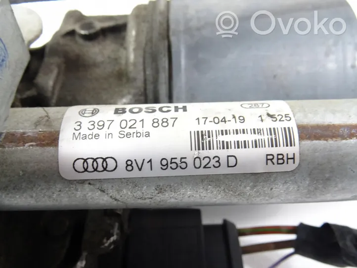 Audi A3 S3 8V Etupyyhkimen vivusto ja moottori 8V1955119A00