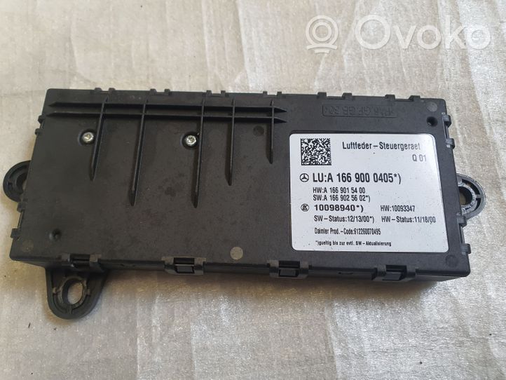 Mercedes-Benz GL X166 Module de commande suspension A1669000405