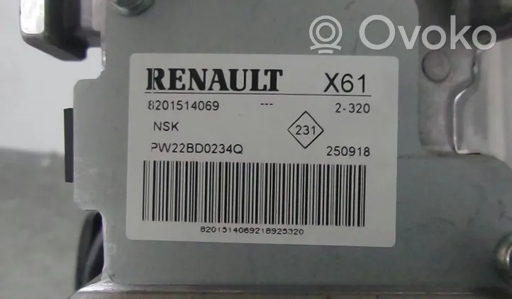 Renault Kangoo II Poignée / levier de réglage volant 