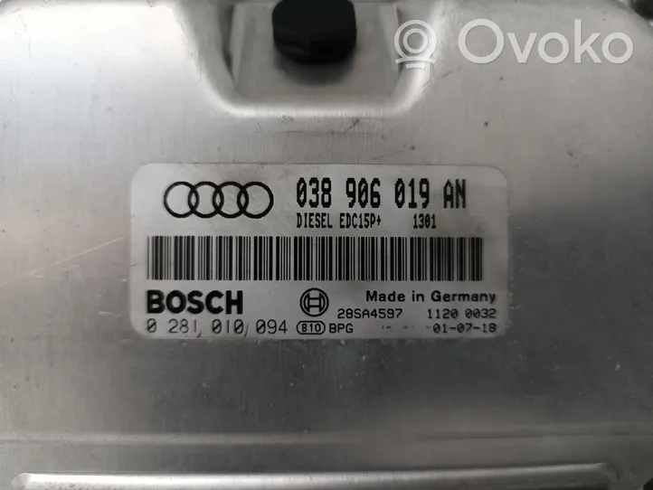 Audi A4 S4 B5 8D Centralina/modulo del motore 