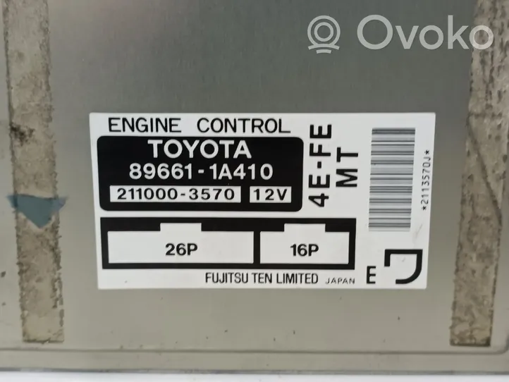 Toyota Corolla E100 Engine control unit/module 