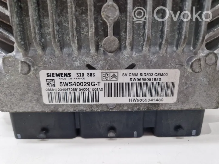 Peugeot 307 Calculateur moteur ECU 