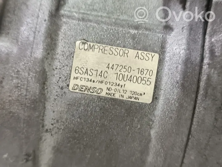 Mercedes-Benz GLA W156 Ilmastointilaitteen kompressorin pumppu (A/C) 