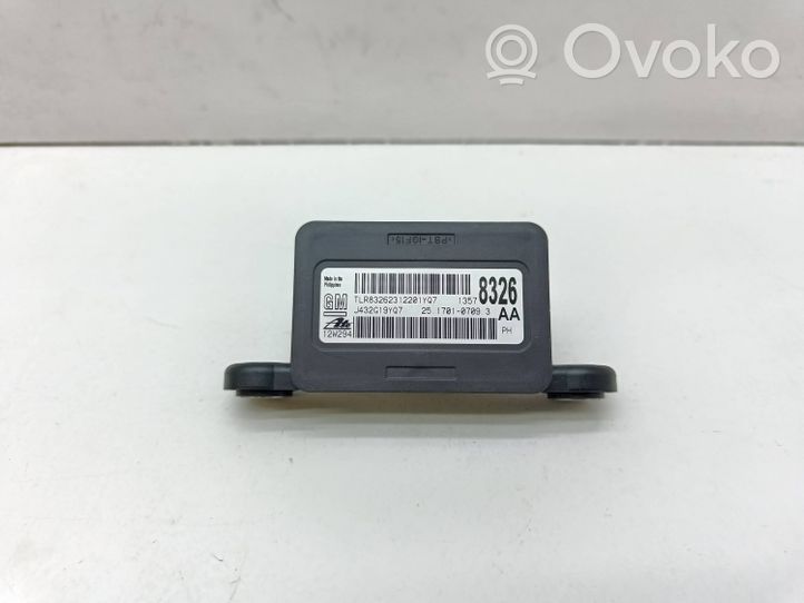 Opel Astra J Sensor ESP de aceleración de frecuencia del intermitente 13578326