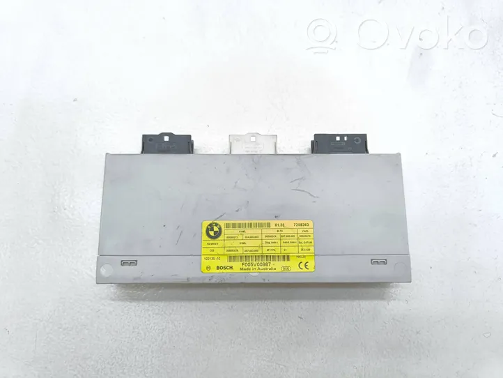 BMW 7 F01 F02 F03 F04 Centralina/modulo portellone/bagagliaio 7258363