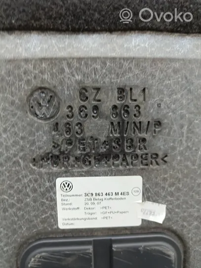 Volkswagen PASSAT B7 Kofferraumboden Kofferraumteppich Kofferraummatte 3C9863463M