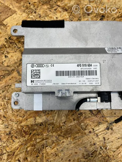 Audi A6 S6 C6 4F Monitori/näyttö/pieni näyttö 4F0919604