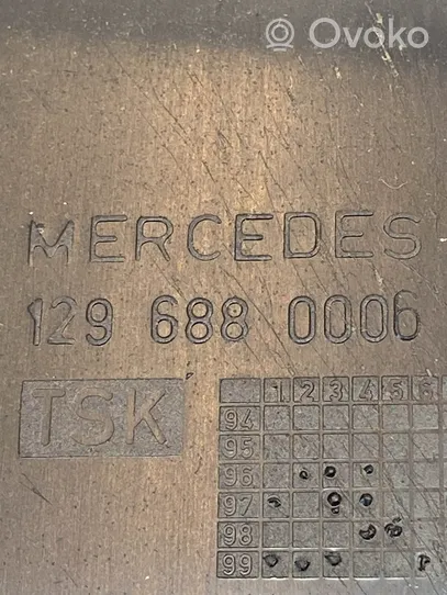 Mercedes-Benz SL R129 Kojelaudan alempi verhoilu 1296880006