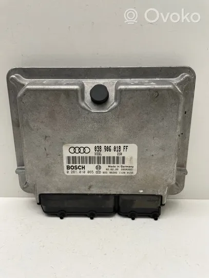 Audi A4 S4 B5 8D Unité de commande, module ECU de moteur 038906018FF