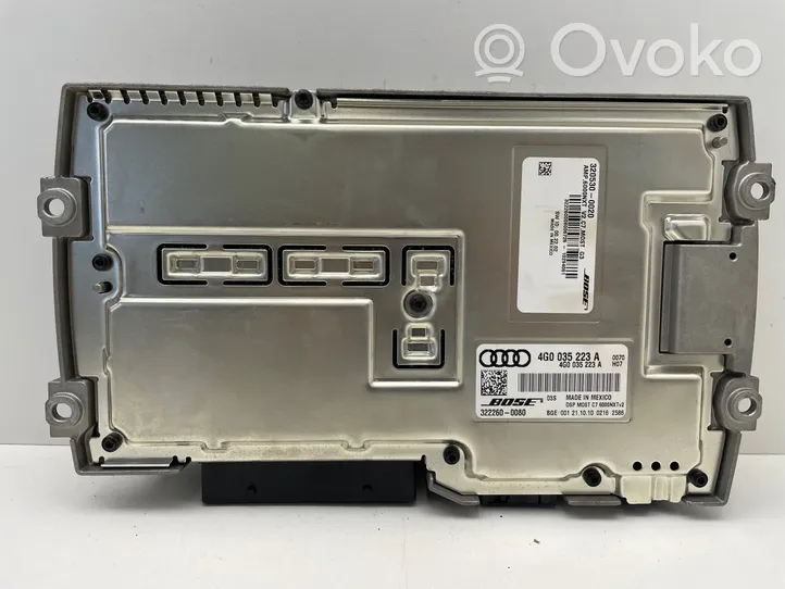 Audi A7 S7 4G Garso stiprintuvas 4G0035223A