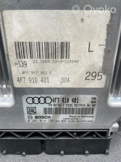 Audi A6 S6 C6 4F Centralina/modulo del motore 4F7910401