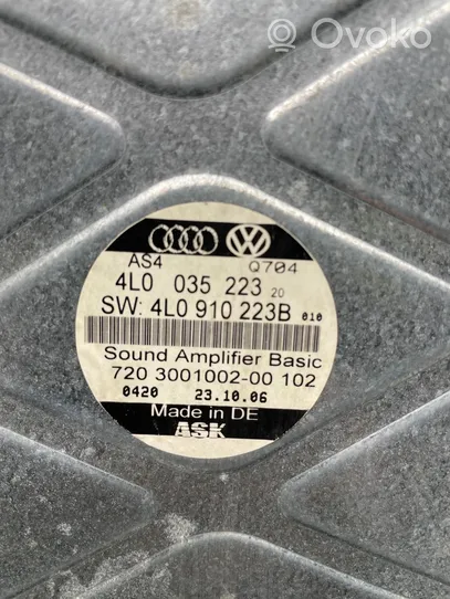 Audi Q7 4L Amplificateur de son 4L0035223