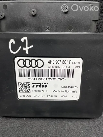 Audi A6 S6 C7 4G Moduł / Sterownik hamulca 4H0907801F