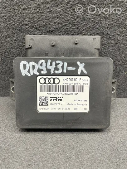 Audi A6 S6 C7 4G Centralina/modulo sistema frenante 4H0907801F