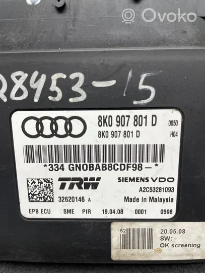 Audi A4 S4 B8 8K Modulo di controllo del freno a mano 8K0907801D