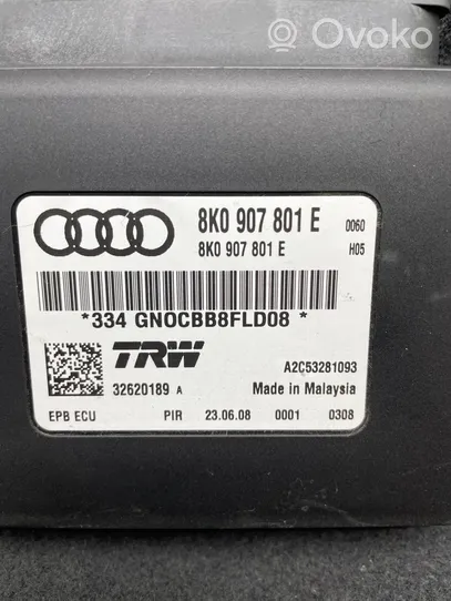 Audi A4 S4 B8 8K Rankinio stabdžio valdymo blokas 8K0907801E