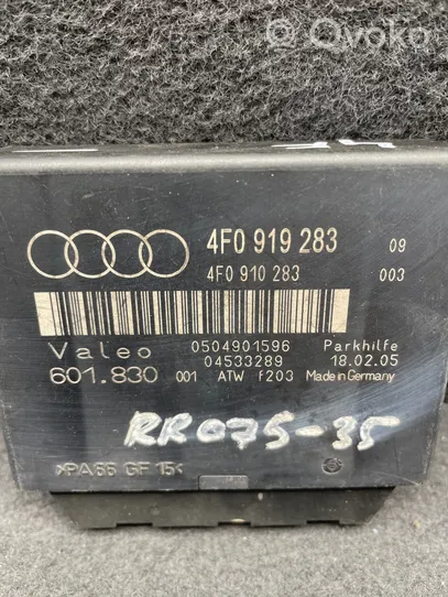 Audi A6 S6 C6 4F Centralina/modulo sensori di parcheggio PDC 4F0919283