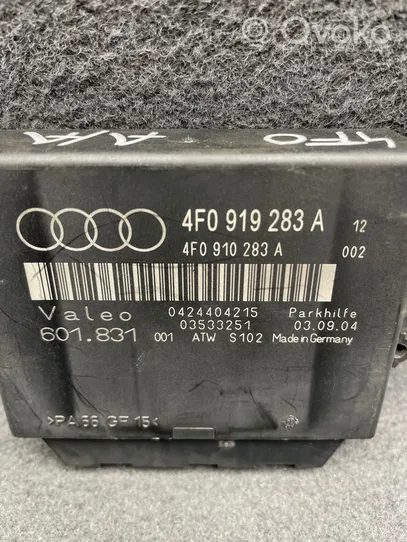 Audi A6 S6 C6 4F Parkavimo (PDC) daviklių valdymo blokas 4F0919283A