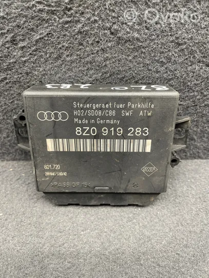 Audi A2 Pysäköintitutkan (PCD) ohjainlaite/moduuli 8Z0919283