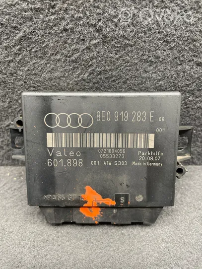 Audi A4 S4 B7 8E 8H Unité de commande, module PDC aide au stationnement 8E0919283E